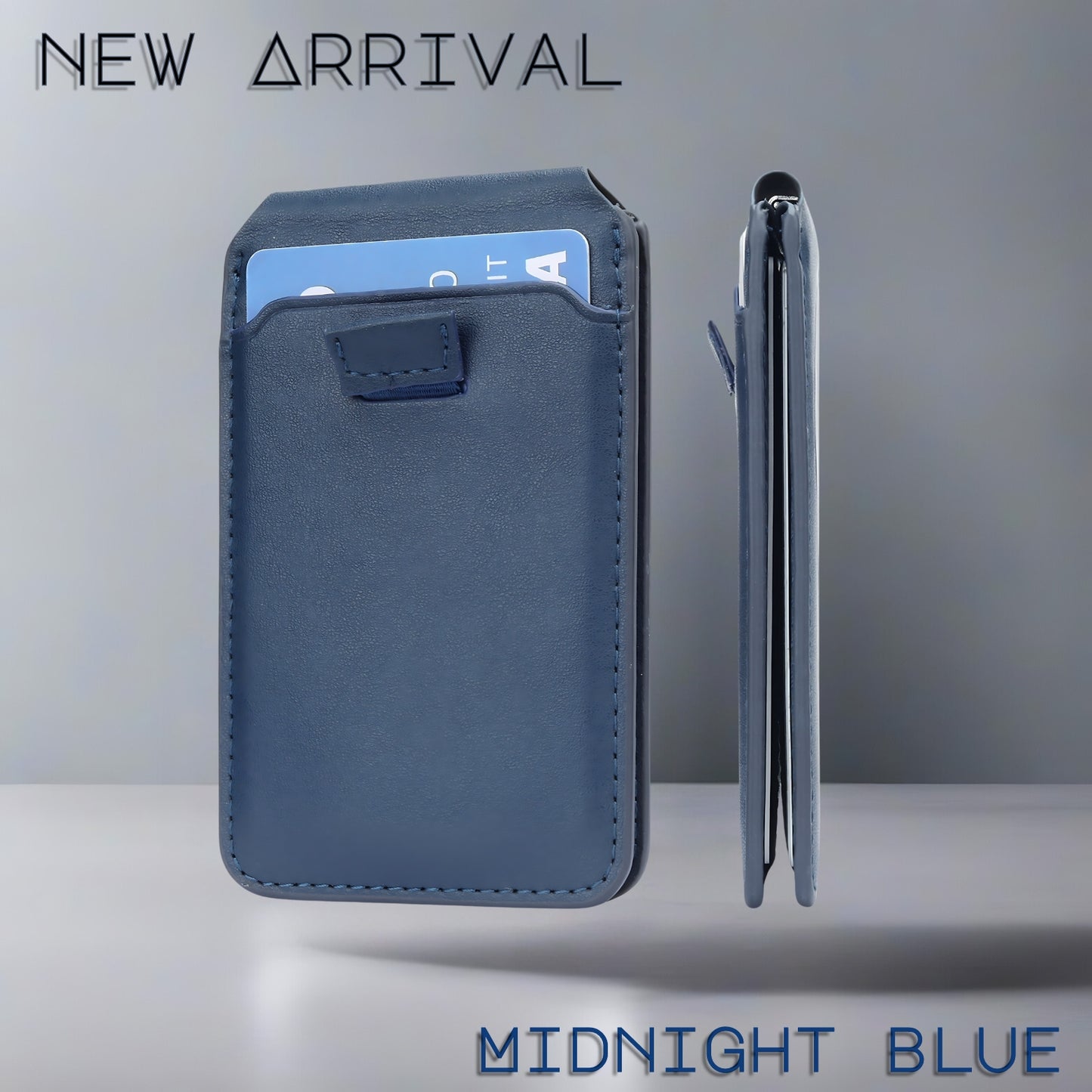 Mag Mate™ Leather Wallet - Mag-Safe Phone Stand - Drawstring for Easy Card Access. Multifunctional, Slim & Minimal Design