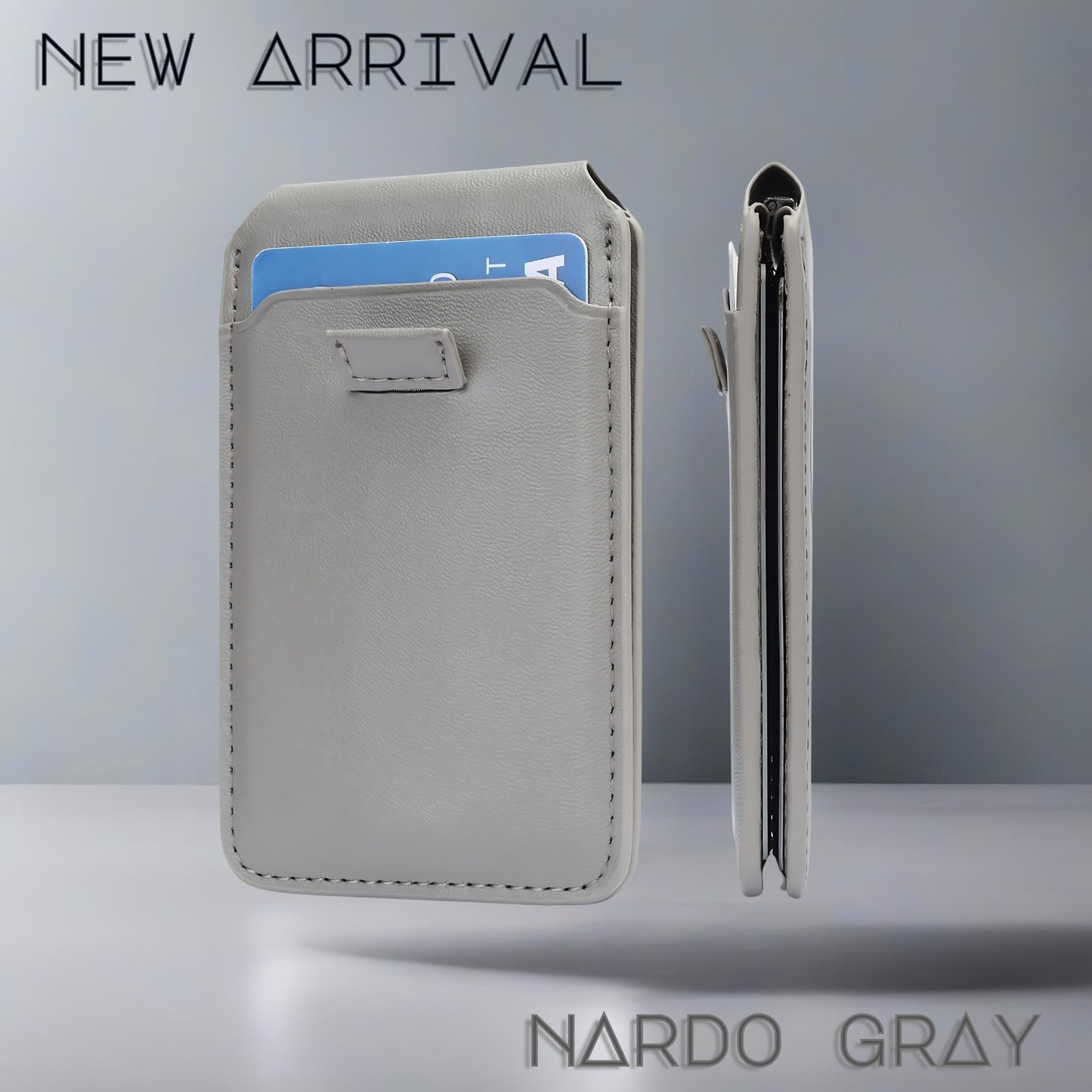 Mag Mate™ Leather Wallet - Mag-Safe Phone Stand - Drawstring for Easy Card Access. Multifunctional, Slim & Minimal Design