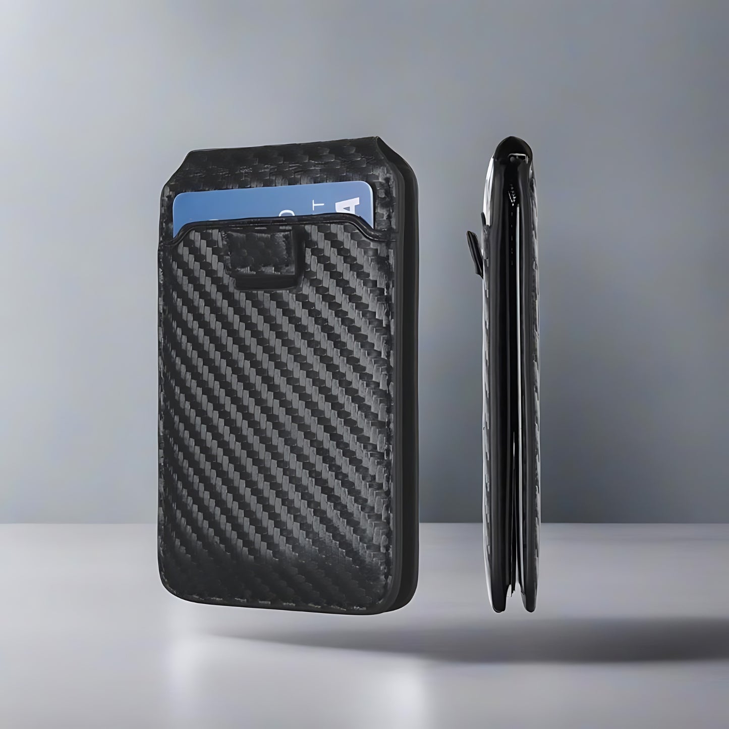 Mag Mate™ Leather Wallet - Mag-Safe Phone Stand - Drawstring for Easy Card Access. Multifunctional, Slim & Minimal Design